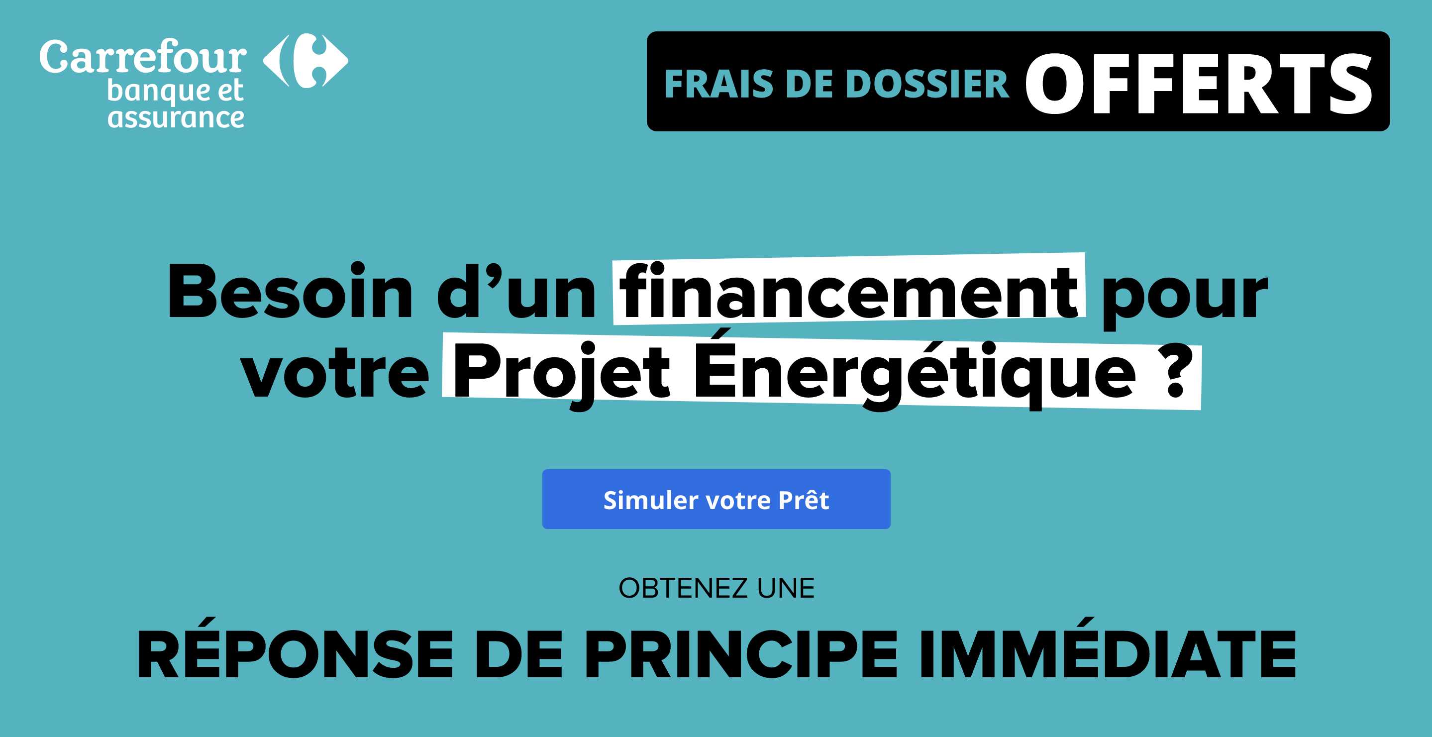 Visuel offre de financement Carrefour Banque