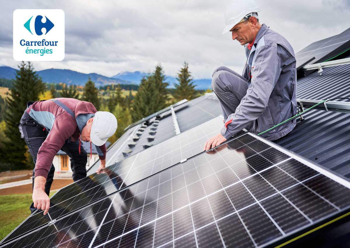 Exemple installation panneaux photovoltaiques 1