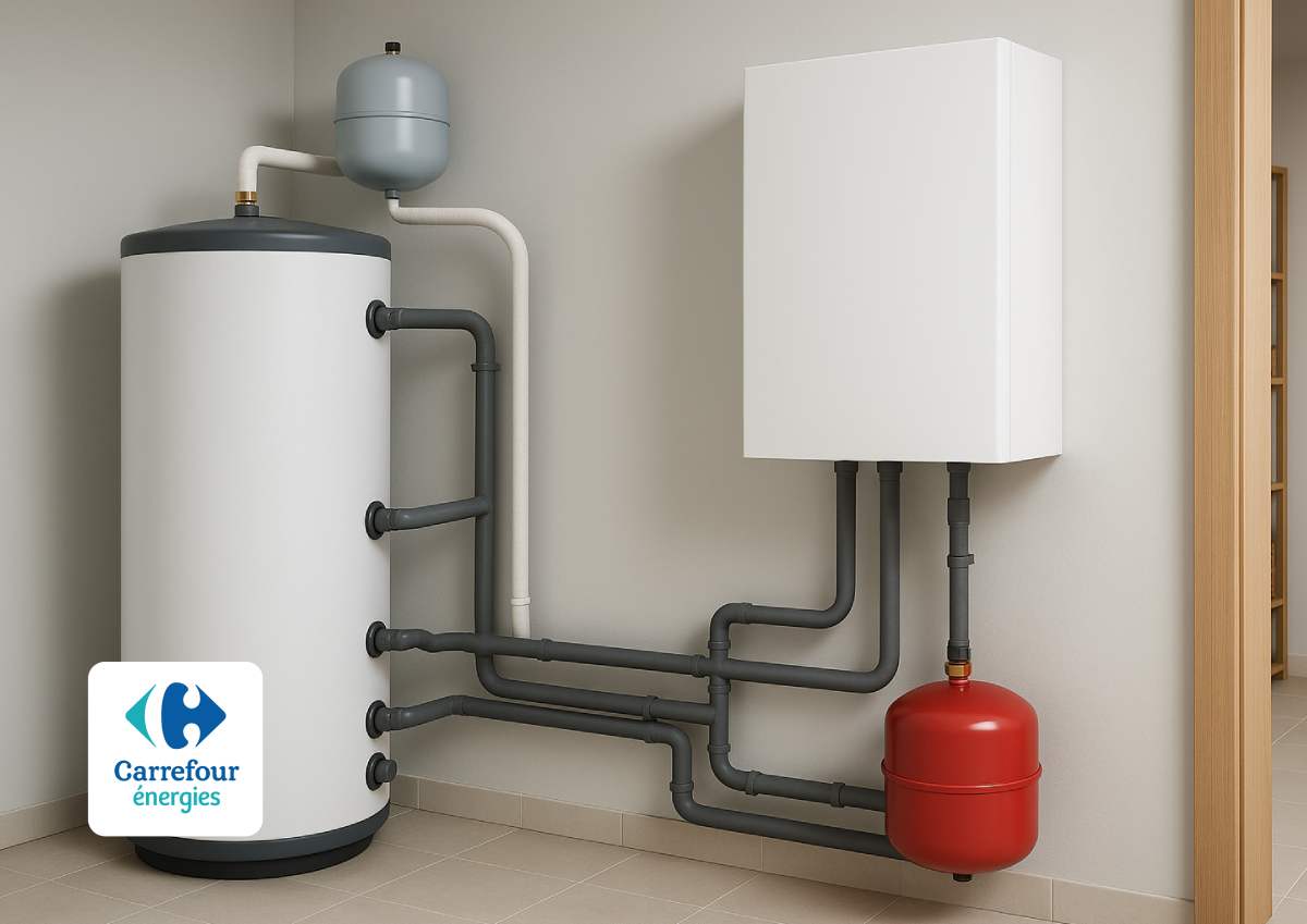 Exemple 4 : Installation d'un système solaire combiné